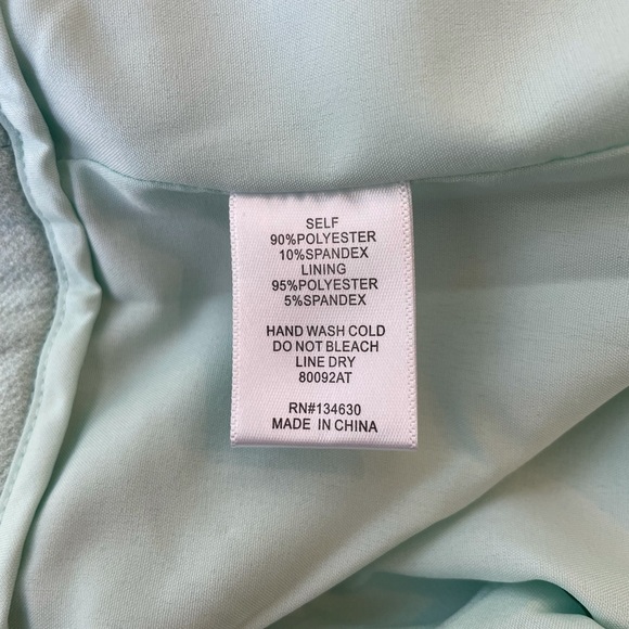 Anthropologie Mint Peplum Skirt NWT SZ M - Picture 5 of 5